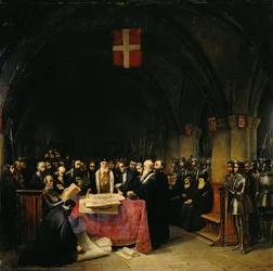The Chapter of the Order of St. John of Jerusalem Held in Rhodes
